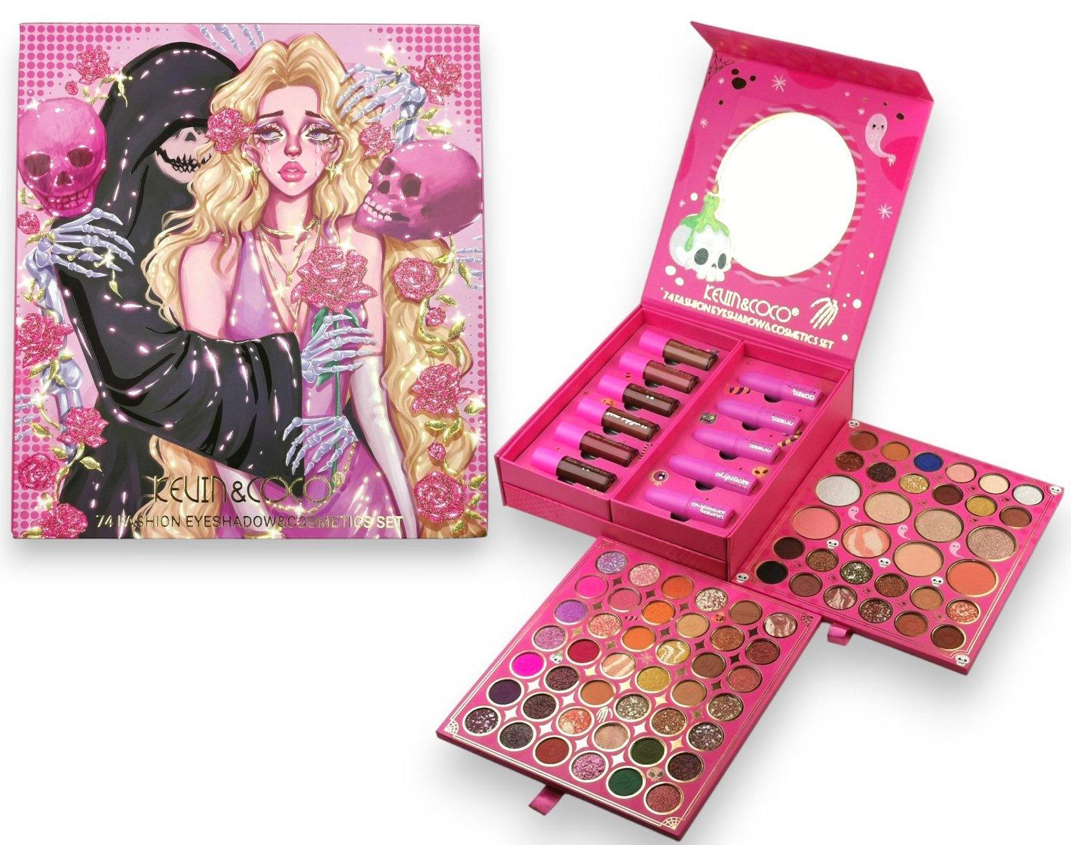 Makeup Set Eyeshadow Lipstick Lip Gloss Halloween