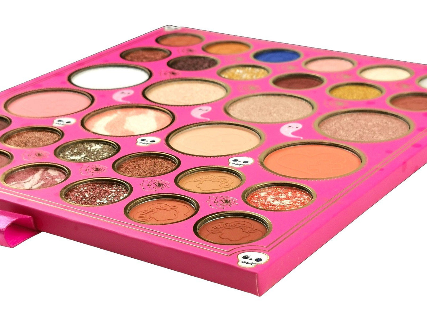 Halloween Smink Makeup Set Ögonskugga Läppstift och Läppglans