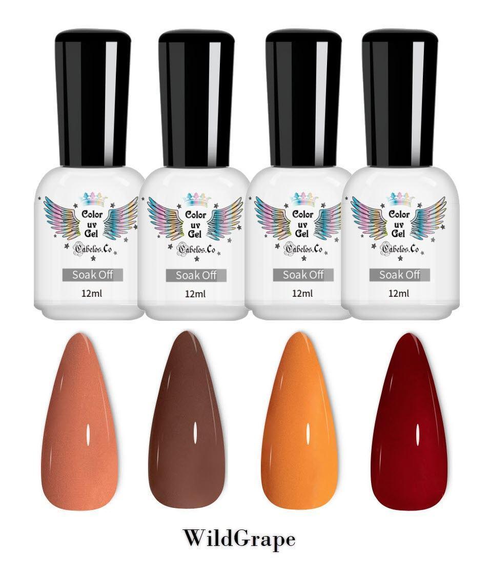Nagellack UV Gellack Kit - SugarPepper.se