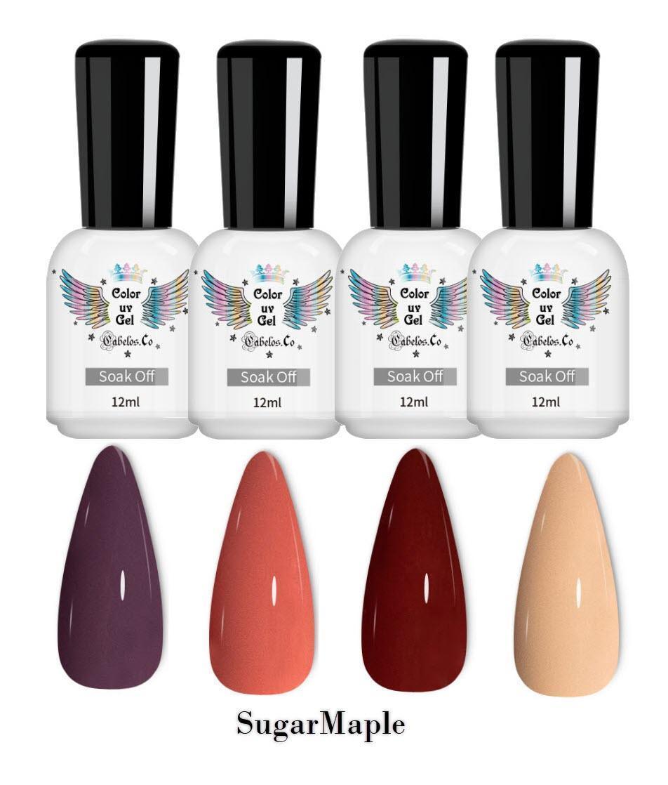 Nagellack UV Gellack Kit - SugarPepper.se