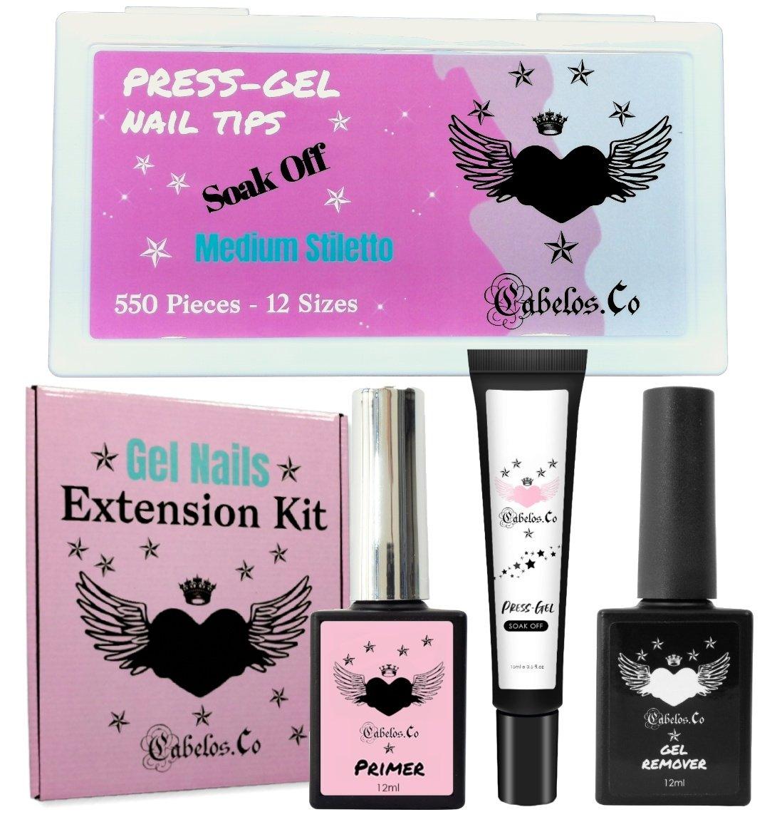 Press-on Gelenaglar Tippar Kit - SugarPepper.se