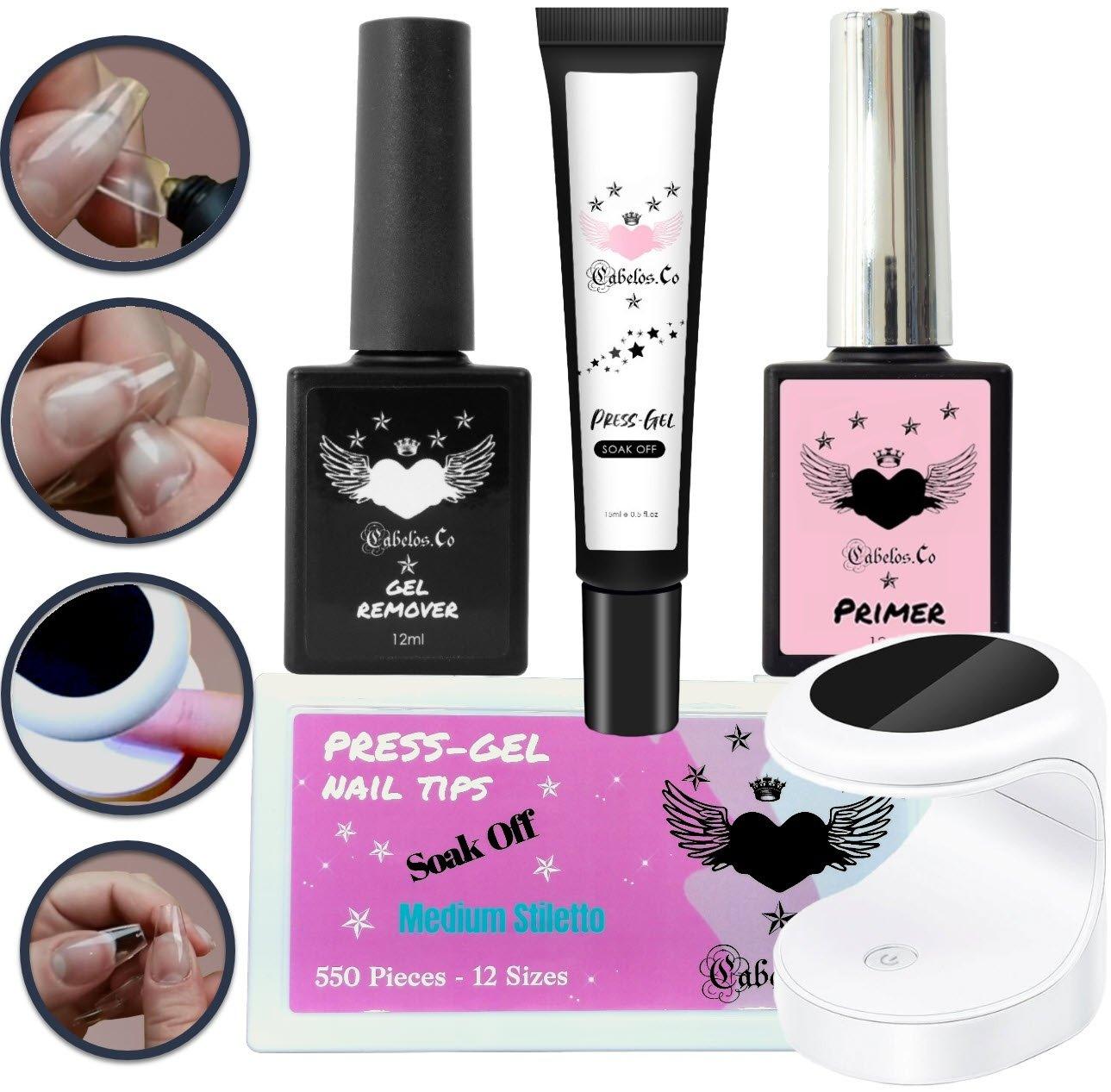 Press-on Gelenaglar Tippar Kit - SugarPepper.se