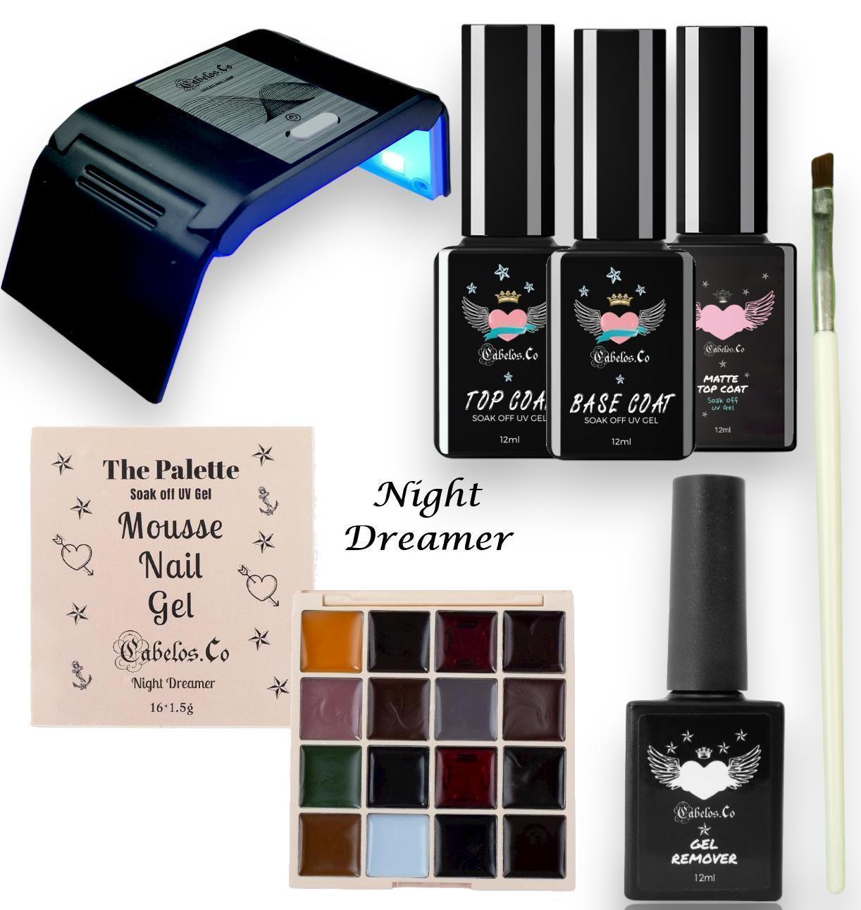 UV Gel Nagelkit– The Palette - SugarPepper.se