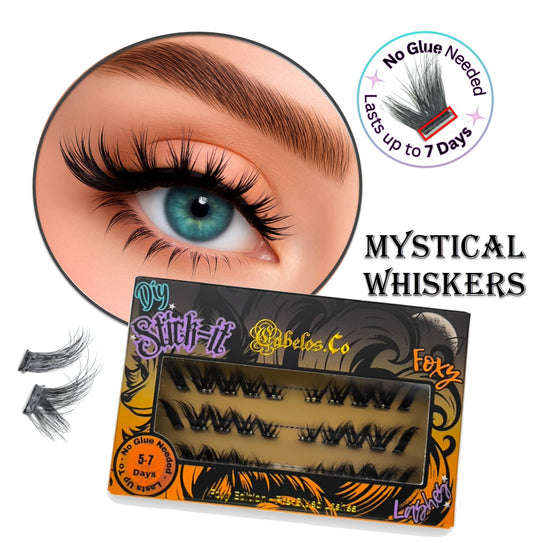 utan lim klusterfransar Stick-it Lashes – enkel applicering, håller upp till 7 dagar
