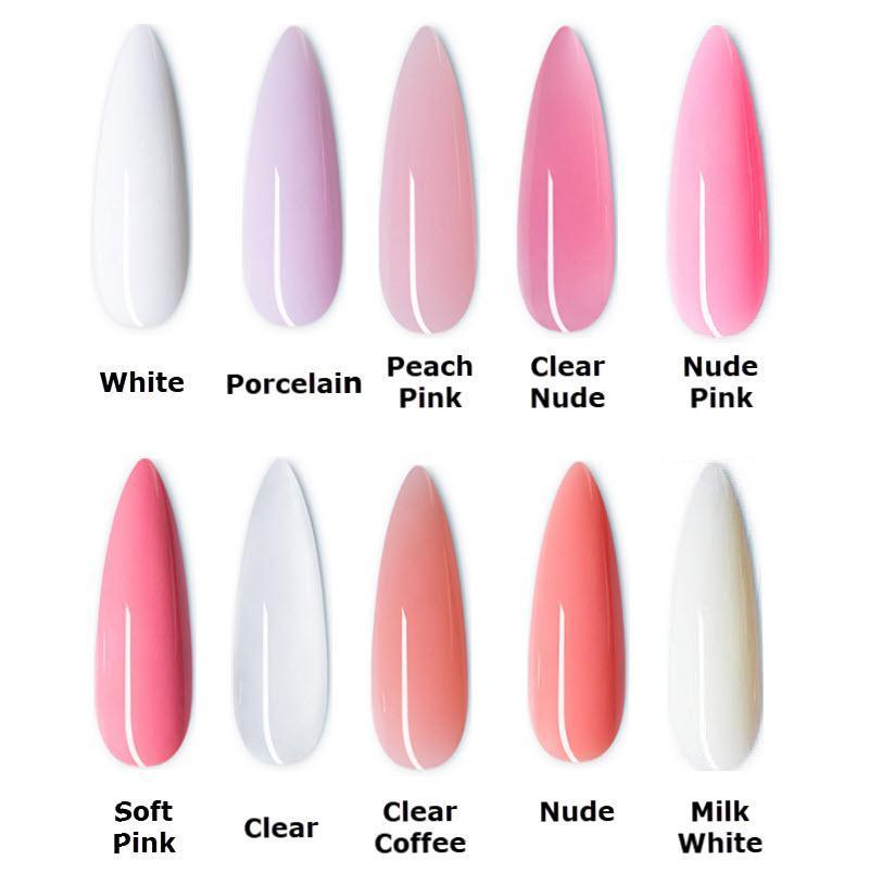 Gelenaglar- Poly Gel 30g Nails Kit - SugarPepper.se