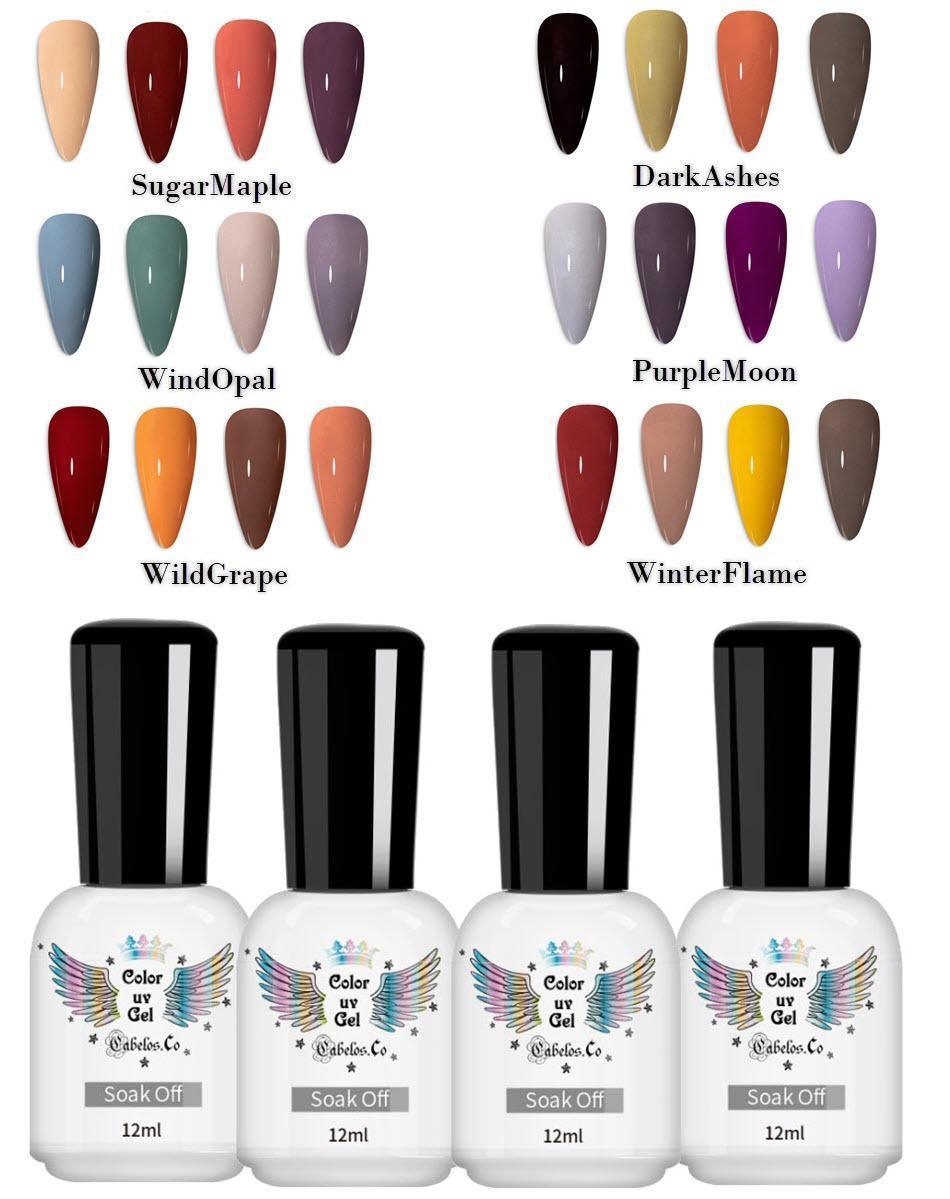 Nagellack UV Gellack Kit - SugarPepper.se