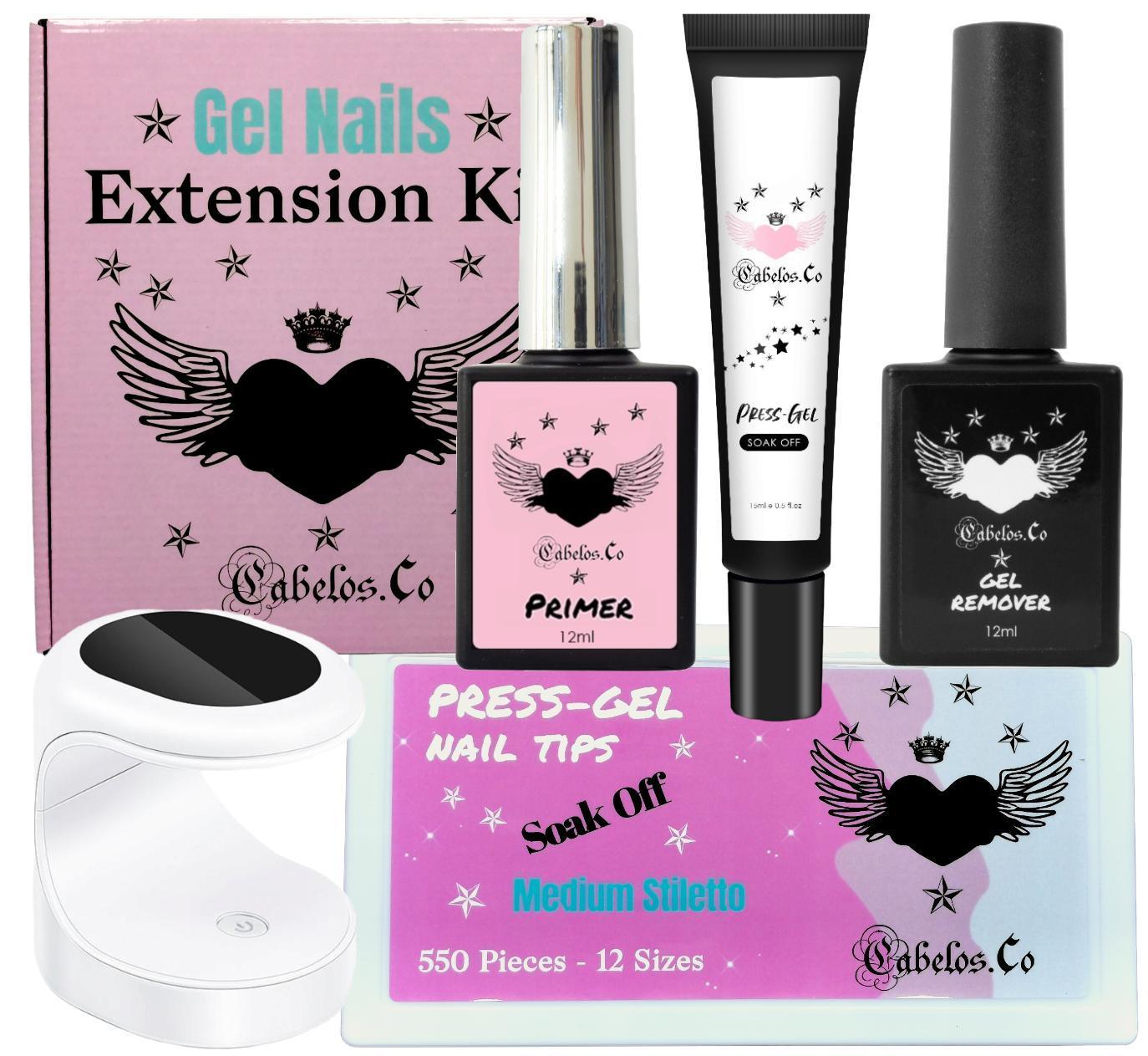 Press-on Gelenaglar Tippar Kit - SugarPepper.se