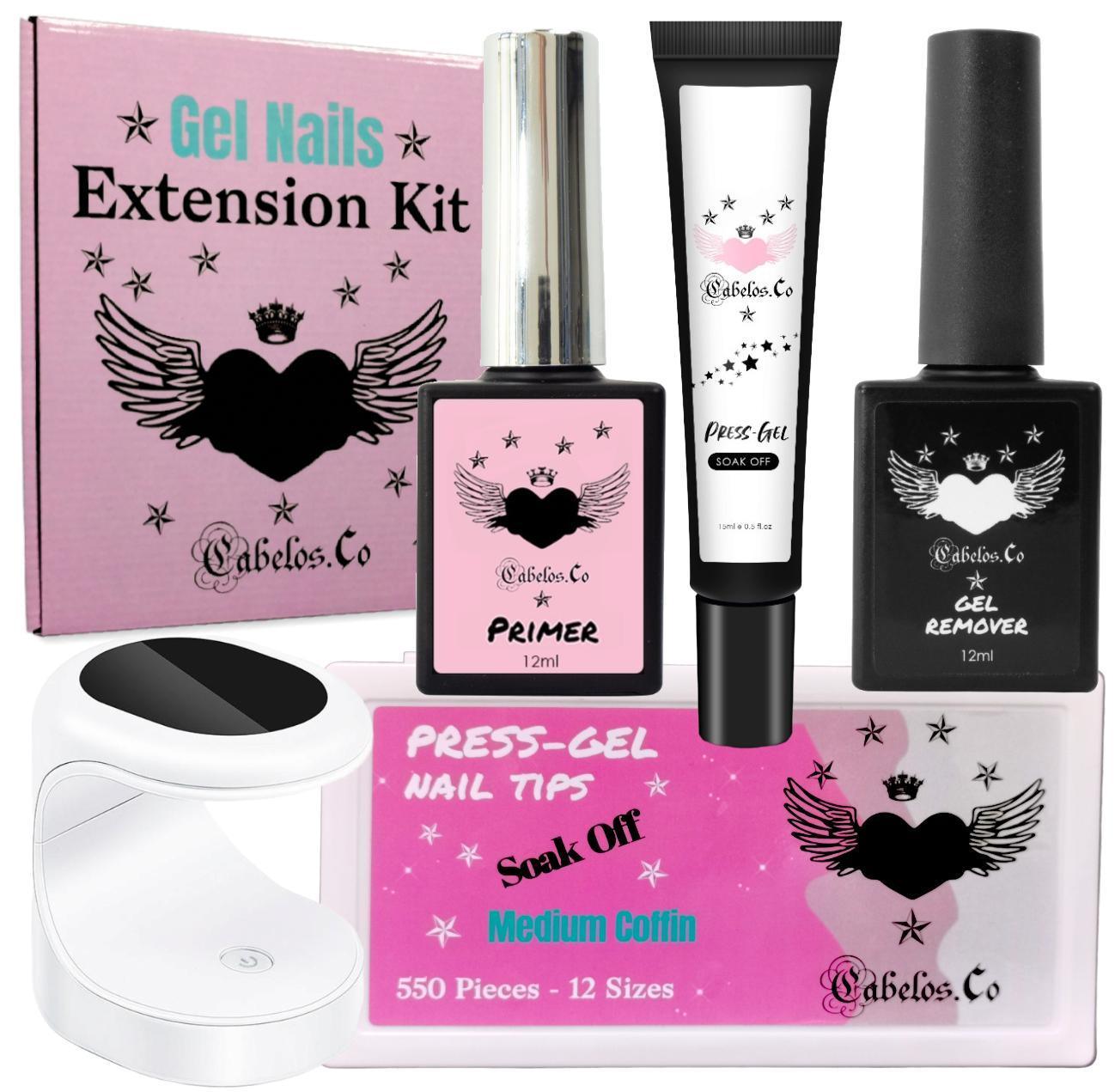 Press-on Gelenaglar Tippar Kit - SugarPepper.se