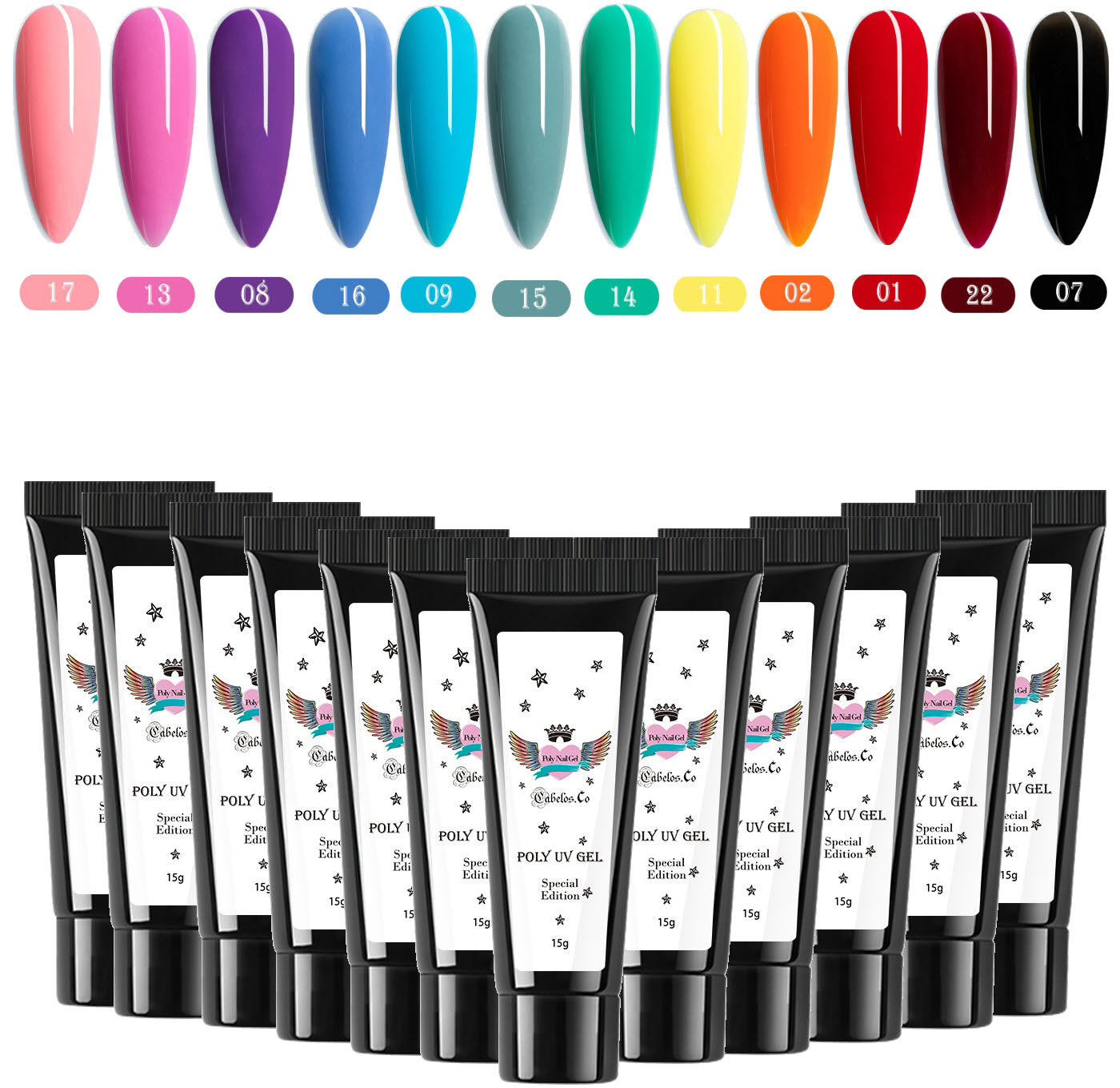 Polygel Colors and different nail kits – SugarPepper.se