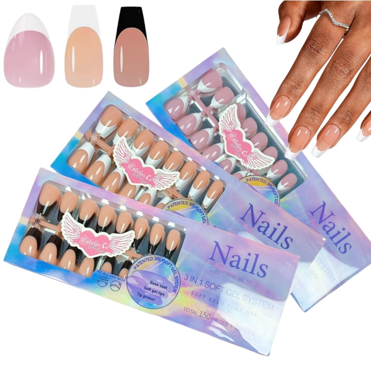 Gel press high quality on nails