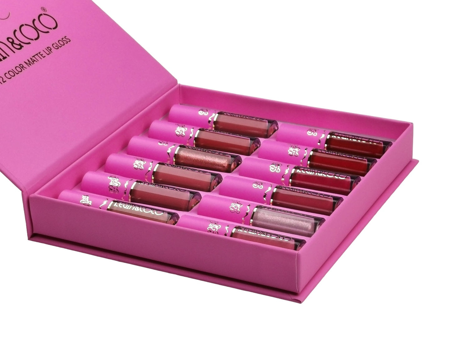 Halloween Smink Lipgloss Set 12 Pack Läppstift
