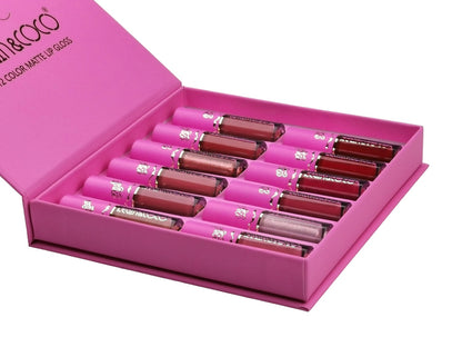 Halloween Smink Lipgloss Set 12 Pack Läppstift