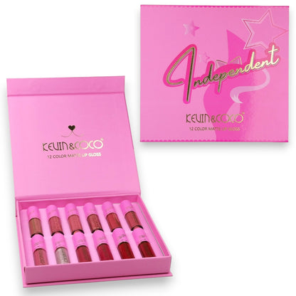 Halloween Smink Lipgloss Set 12 Pack Läppstift