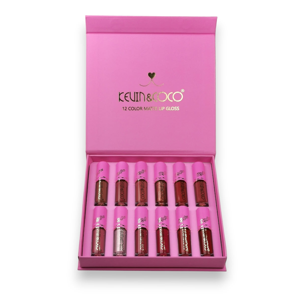 Halloween Smink Lipgloss Set 12 Pack Läppstift