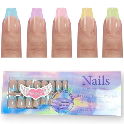 Falske Negle French Tip