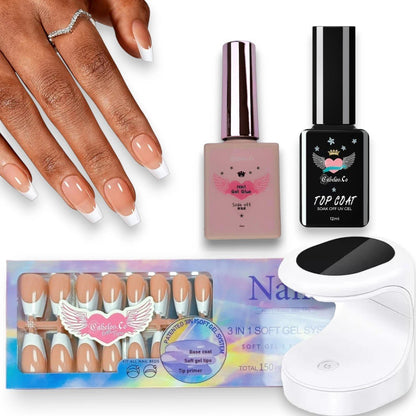 Lösnaglar Gel Press on Starter Kit