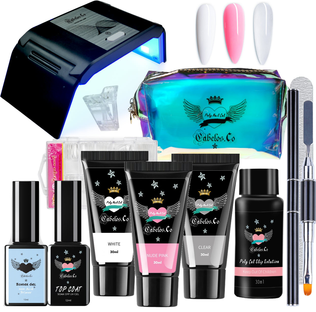 Startkit för polygel naglar – perfekt för nybörjare