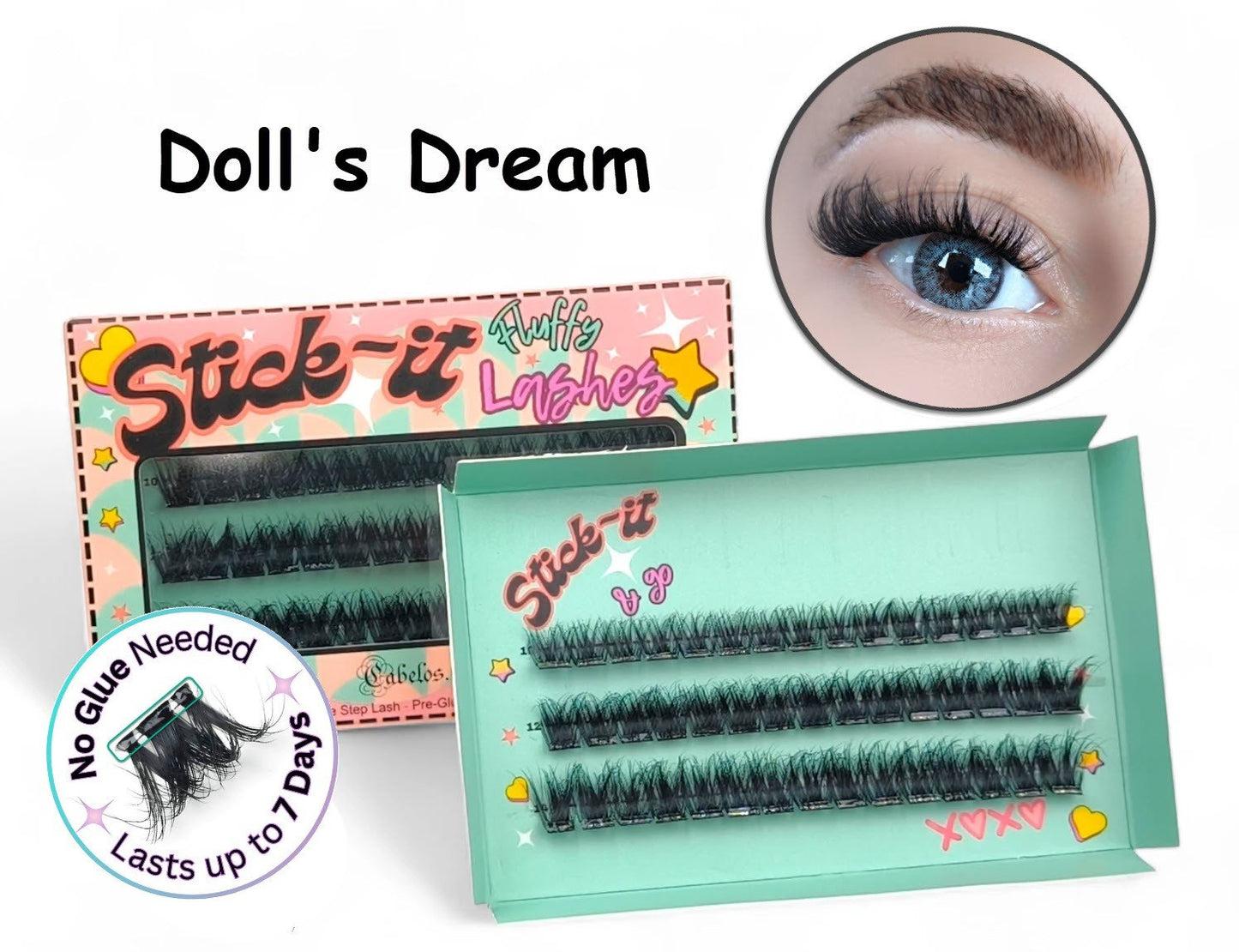 Stick-it Lashes - EyeLash Extensions without glue